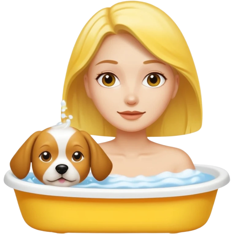 Set giallo contente un profumo una crema corpo e un bagno doggia  emoji
