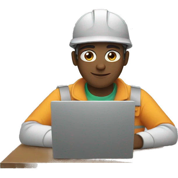 programmer working with laptop emoji