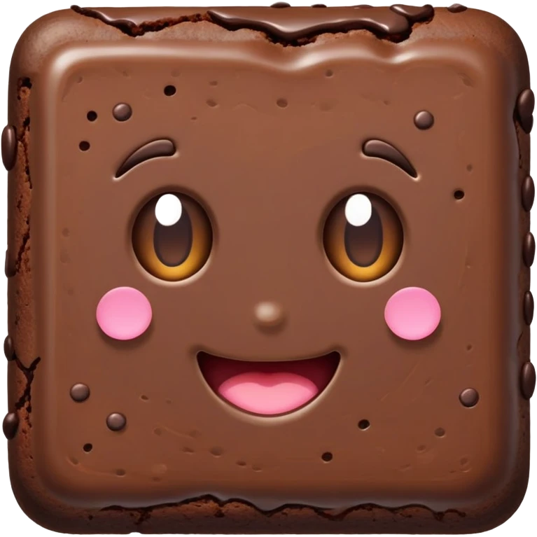 Brownie  emoji