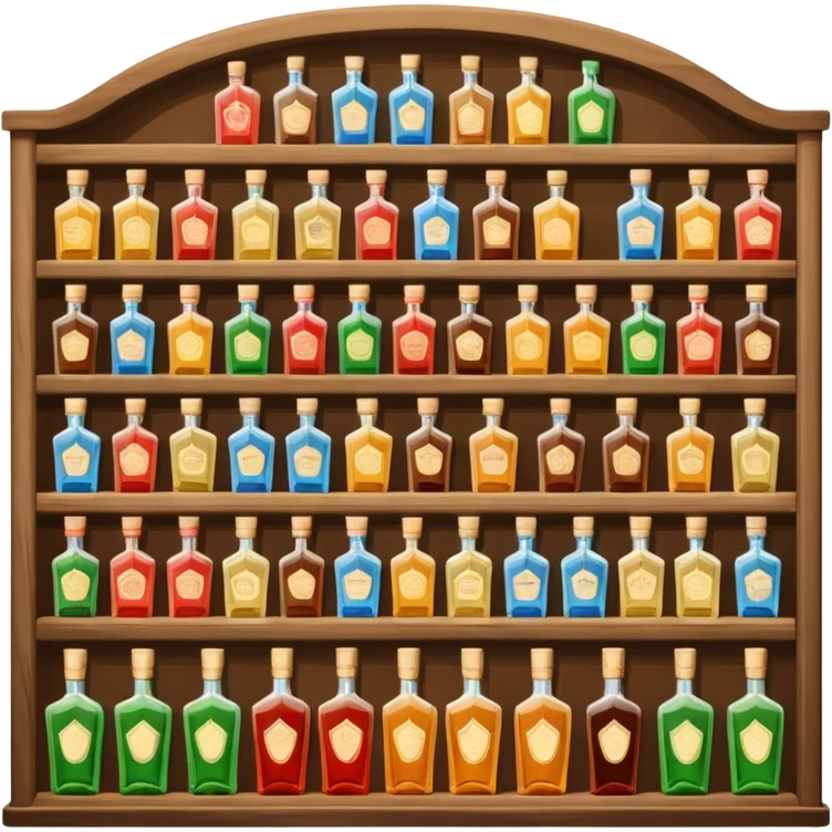 liquor store shelf emoji