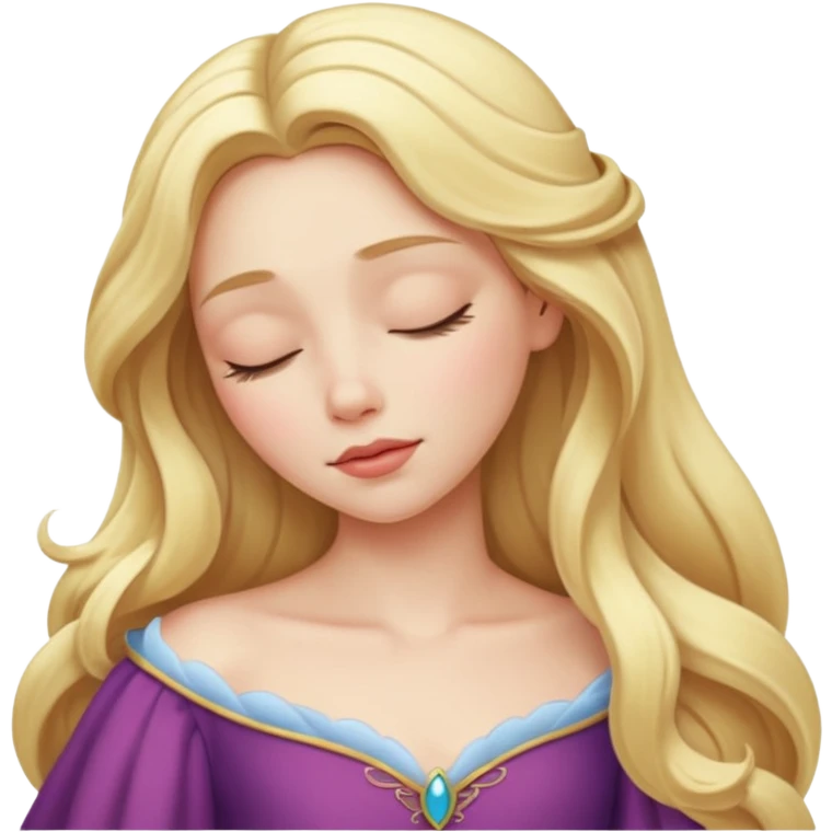 Sleeping beauty movie emoji