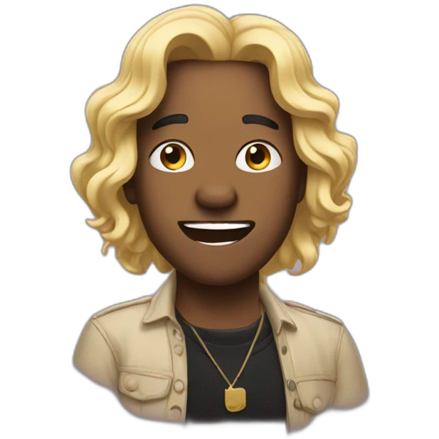 Chanteur emoji