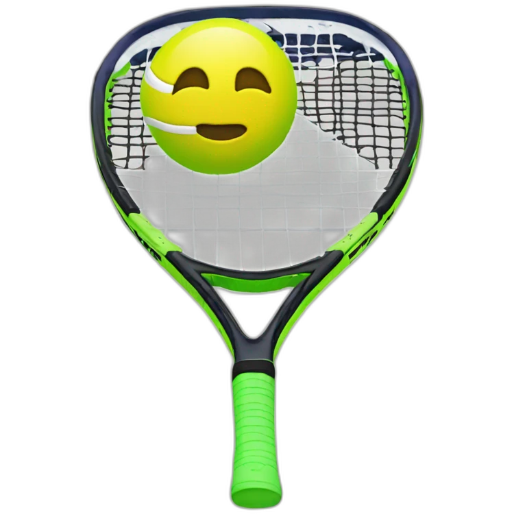 Padel-racket-head emoji