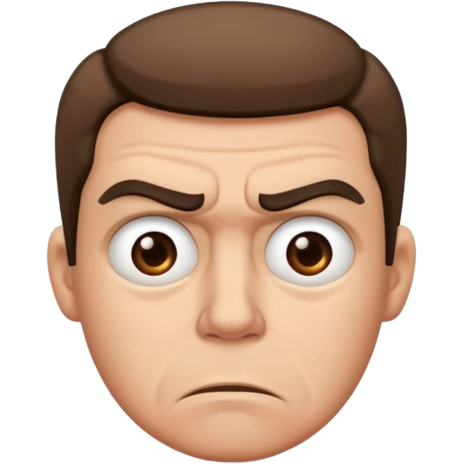 Ich bin sehr genervt emoji