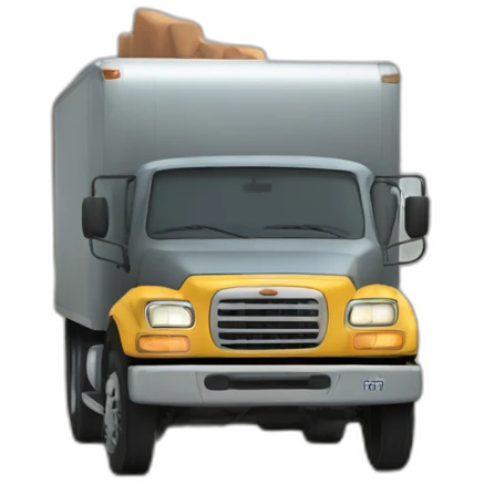 Camión de camiones emoji