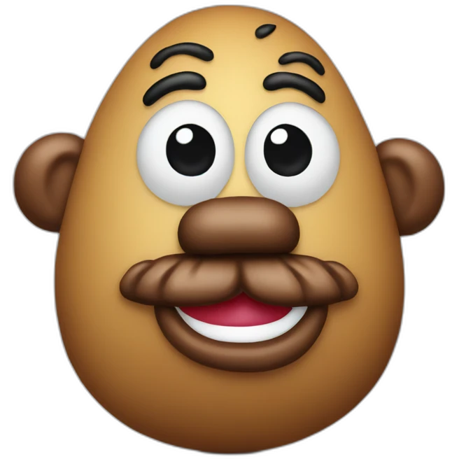 Mr. Potato Head emoji