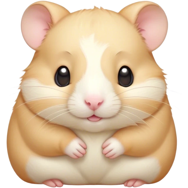 Meme-Worthy Cute Sleeping Cream Hamster Portrait Emoji, Head resting peacefully with a contented smile, showcasing a delightfully compact build and a luxuriously soft cream coat, eyes shut in a serene nap, Simplified yet hilariously adorable features, highly detailed, glowing with a soft, drowsy light, high shine, relaxed and utterly lovable, stylized with an air of playful laziness, bright and heartwarming, soft glowing outline, capturing the essence of a comically sleepy hamster, so meme-worthy it feels like it could instantly become the next viral sensation of adorable slumber! emoji