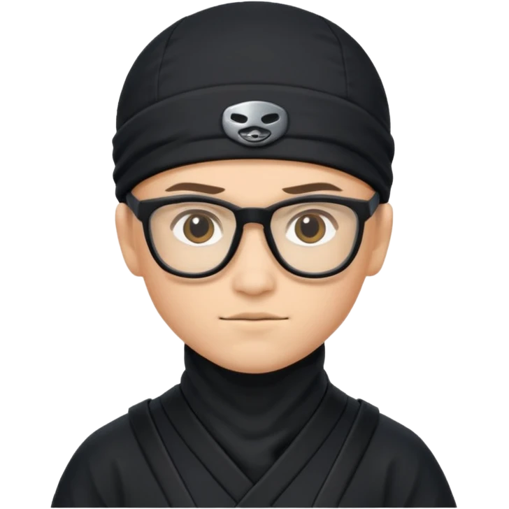 ninja nerd emoji