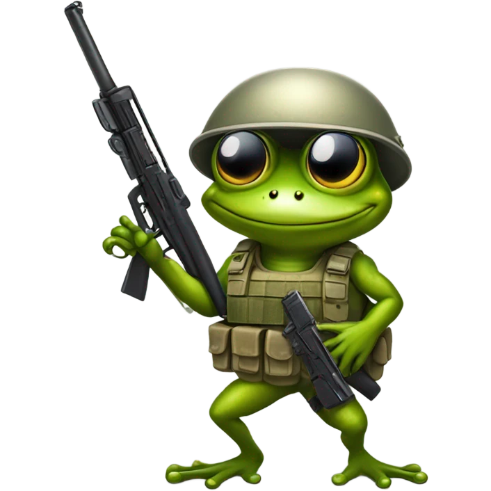 Frog trooper emoji