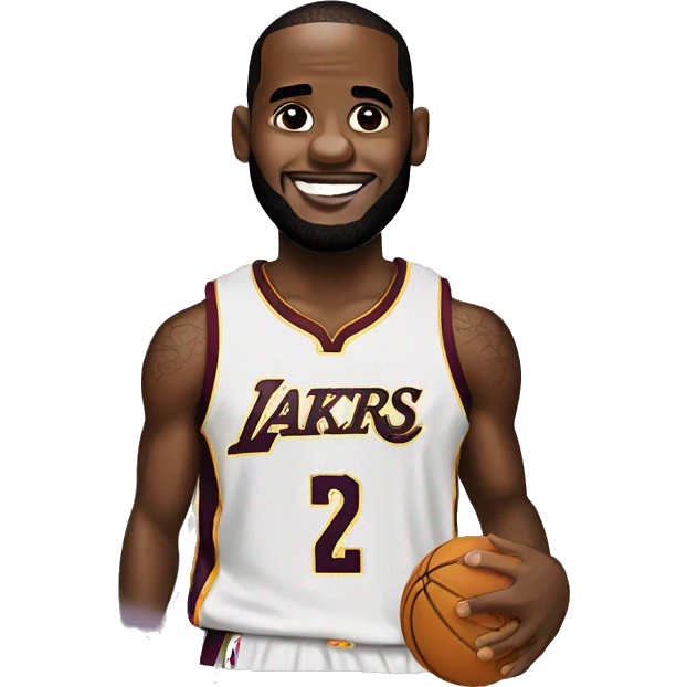 Cute lebron emoji