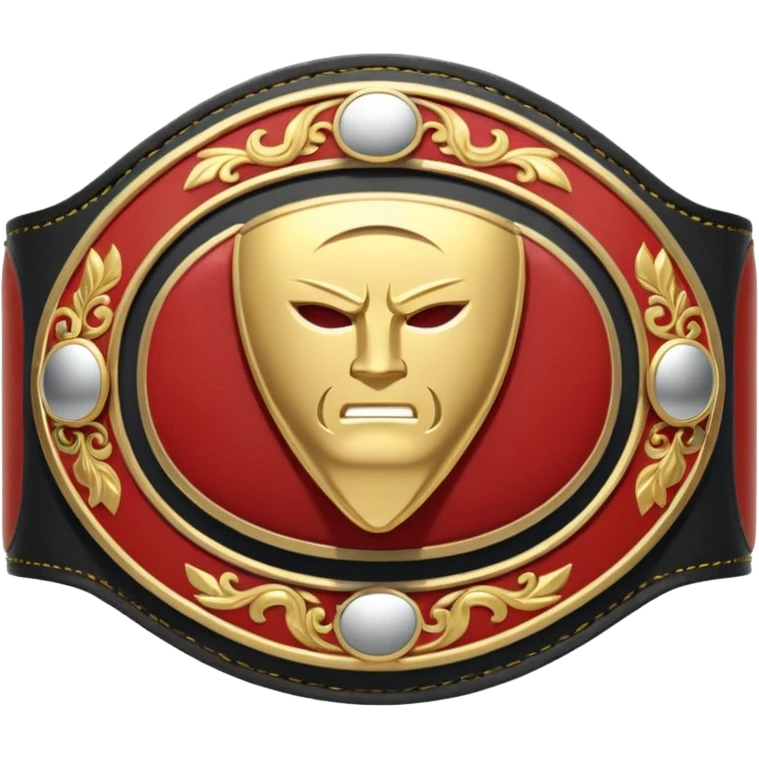 Wrestling belt emoji