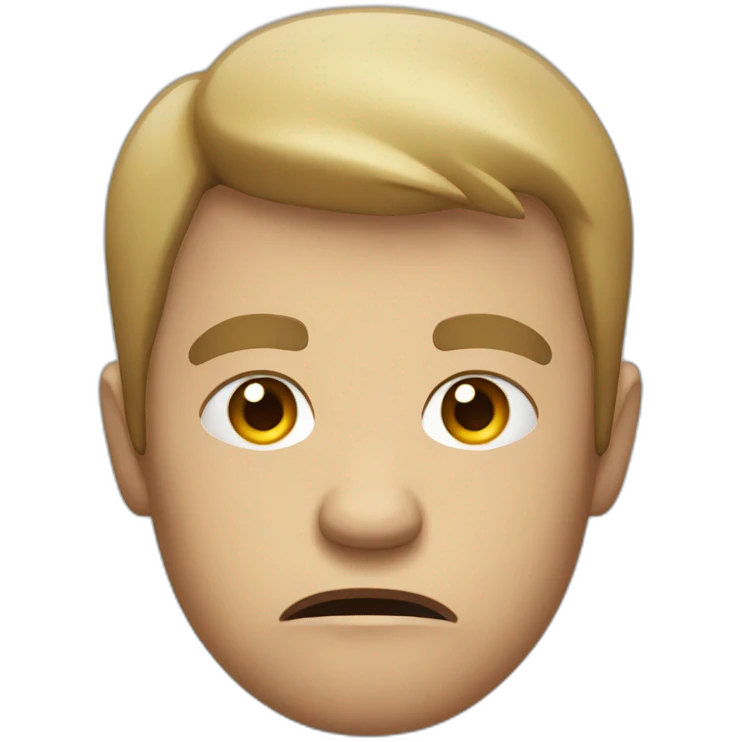angry man emoji
