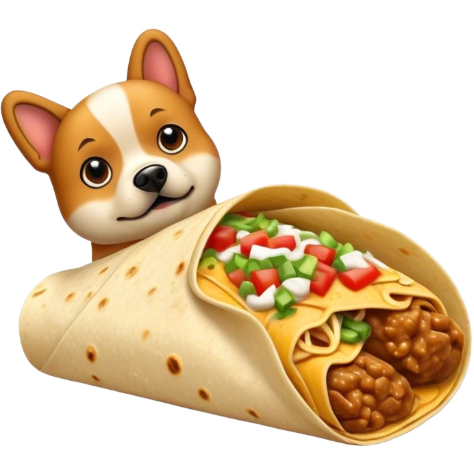 Burrito dog  emoji