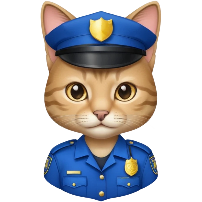 Police Cat emoji
