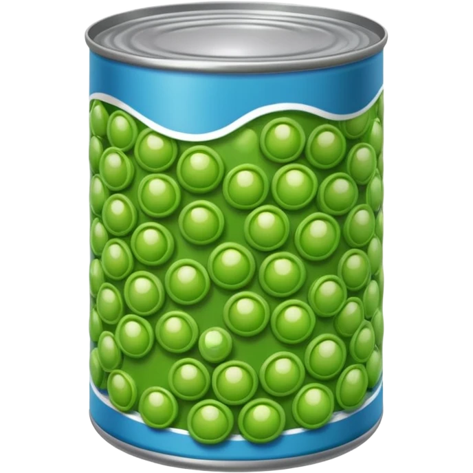 green peas can emoji