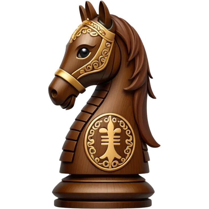 chinese chess piece, knight piece emoji