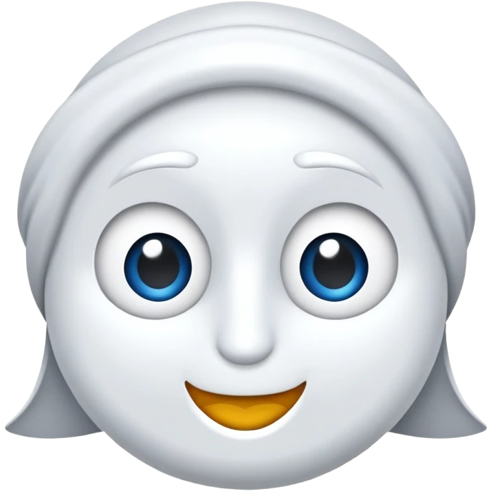 Arap örtüsü takan bir genç emoji