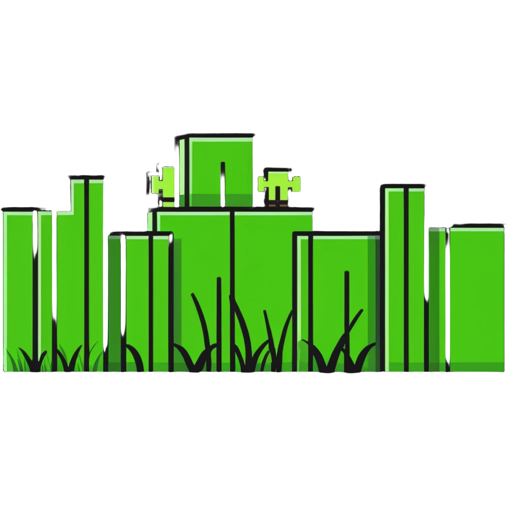 Minecraft grass block emoji