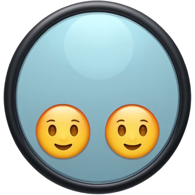 Mirror emoji