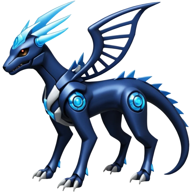 Houndoom-Dialga-Genesect-Pokémon-Fakémon-hybrid-creature emoji