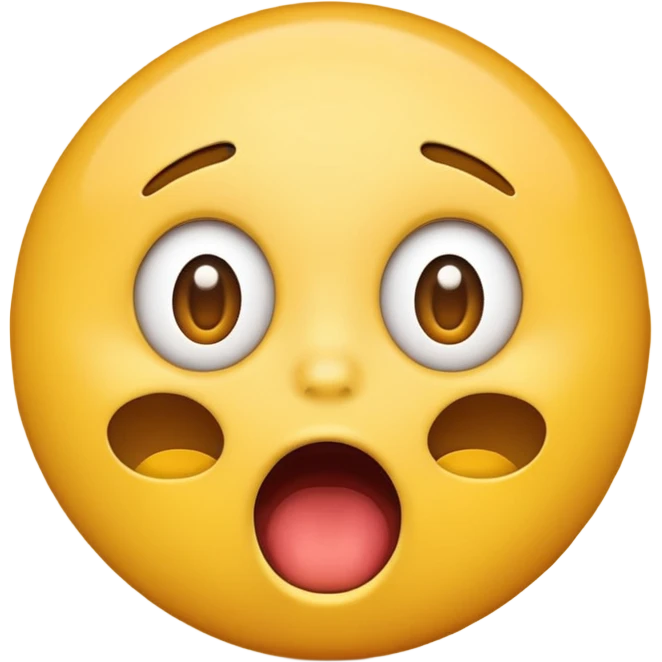 surprised face emoji emoji