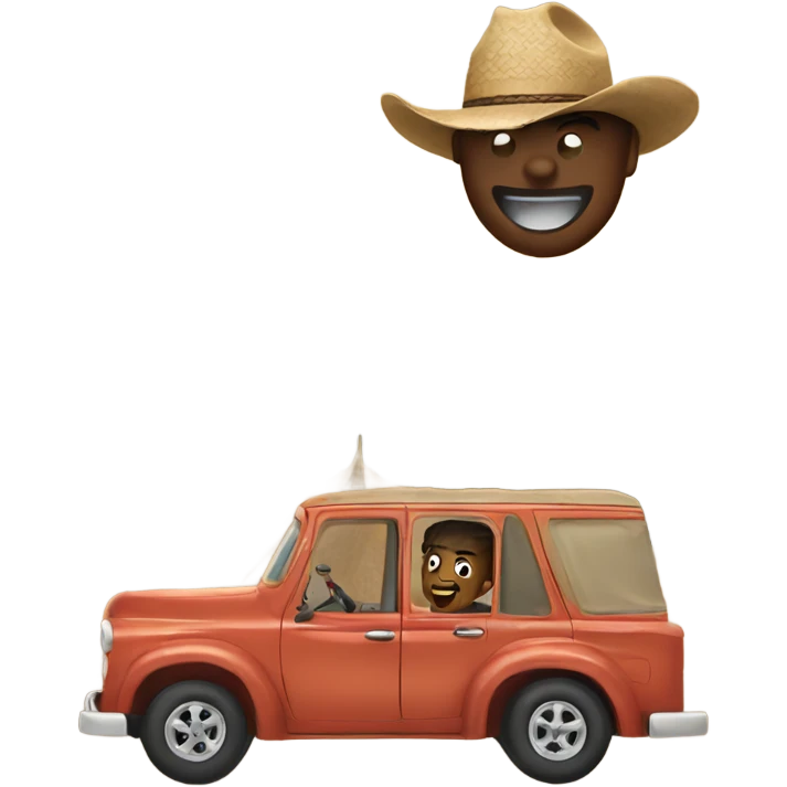 roadtrip with texas emoji