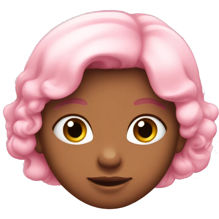 A regular baby pink heart emoji