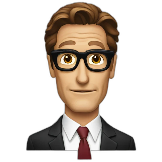 patrick bateman glasses emoji
