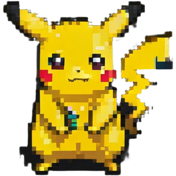 black Pikachu emoji