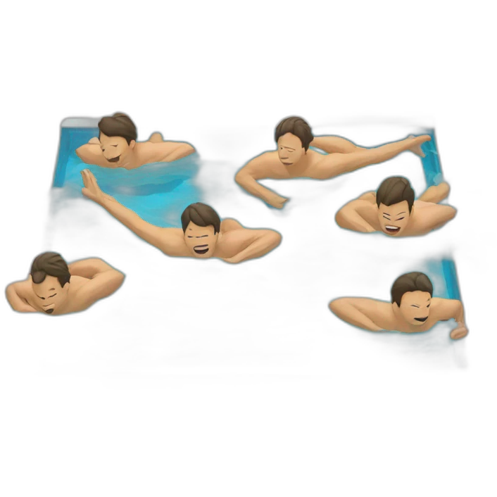 Natation synchronisée  emoji
