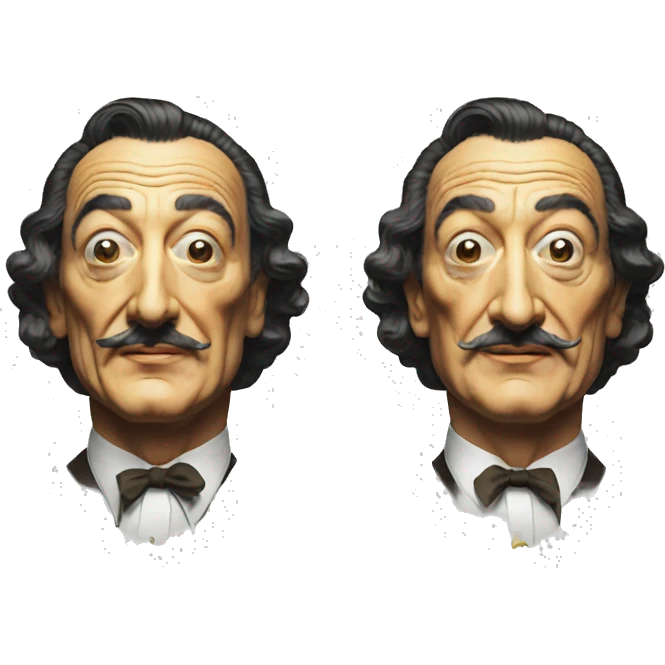 Salvador Dali emoji