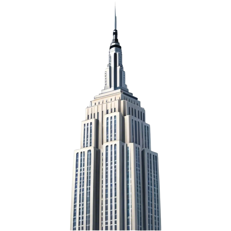 The empire state building emoji