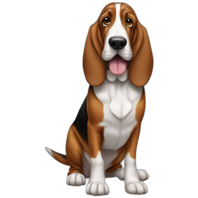 Dog-basset-hound-full-height emoji