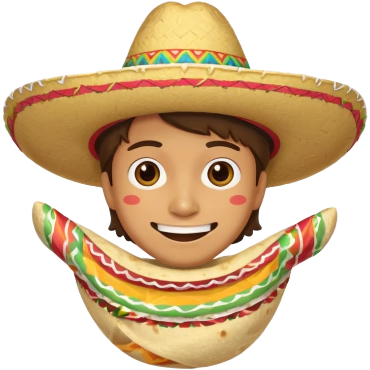 resting burrito face emoji