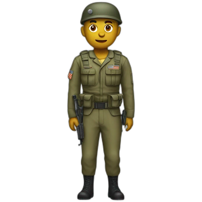 Solider emoji