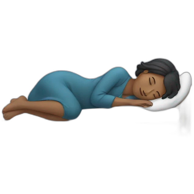 sleeping woman emoji