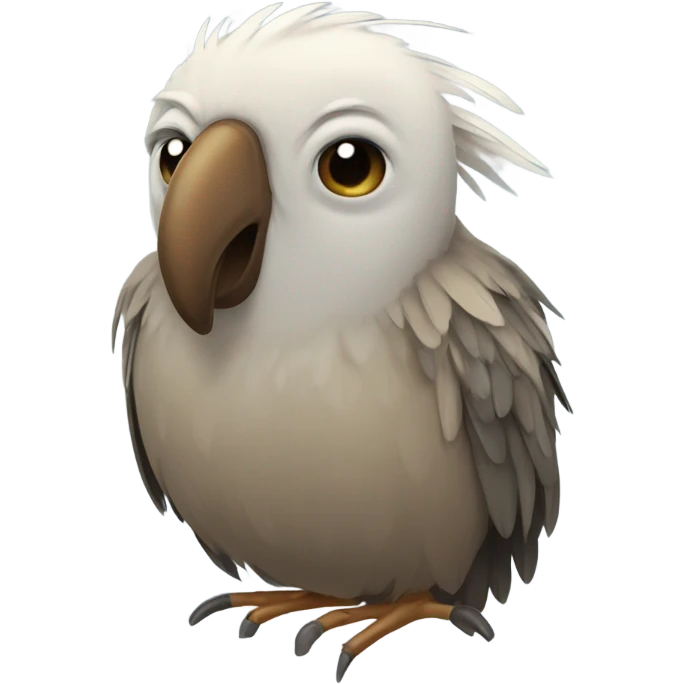 sad kori bird emoji