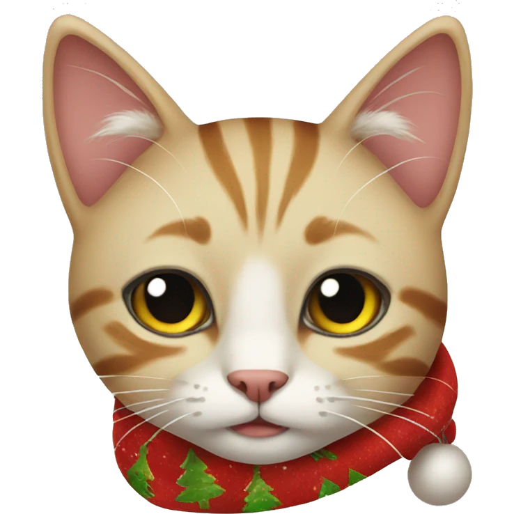 christmas cat emoji