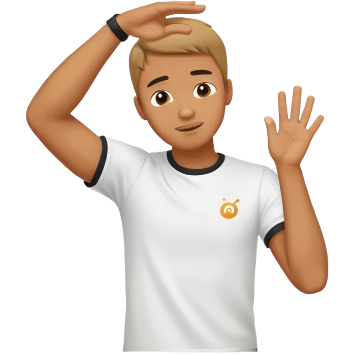 🙎‍♂️ doing the dab emoji