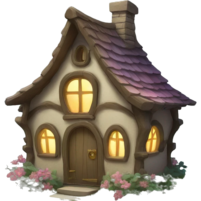 mystical fairy cottage  emoji