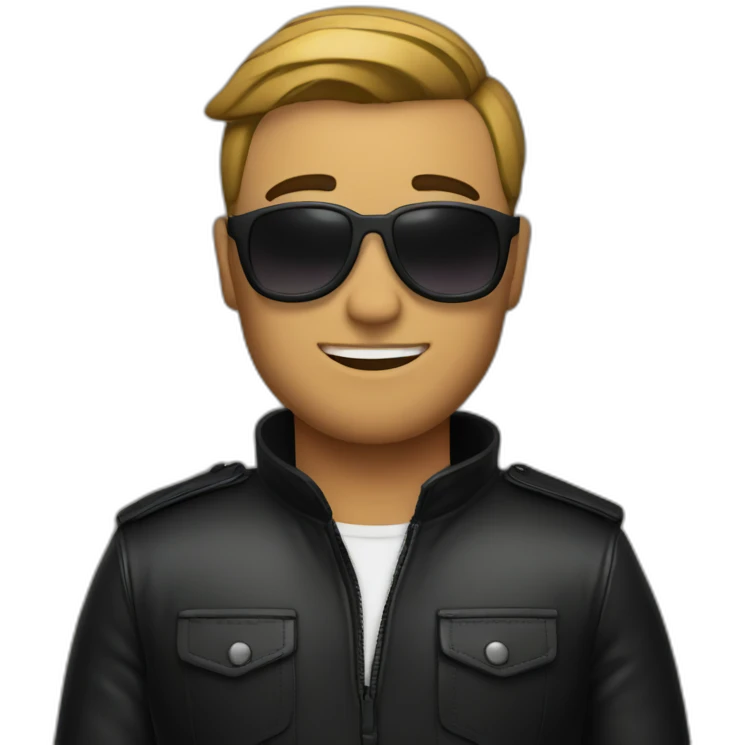 gay in pleather emoji