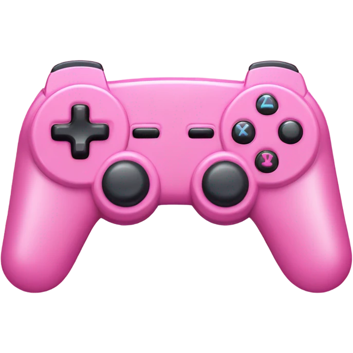 Pink Game controller  emoji