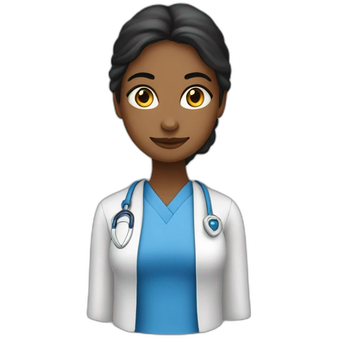 Chica pelo negro ojos azules con una coleta que es profesora de religión haciendo un okey con el dedo emoji