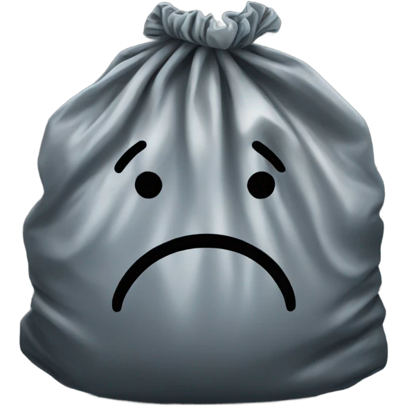 trash bag  emoji