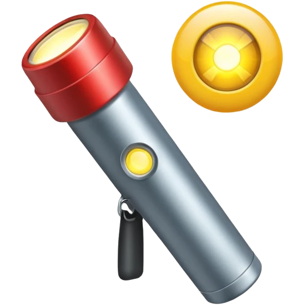 shining flashlight emoji emoji