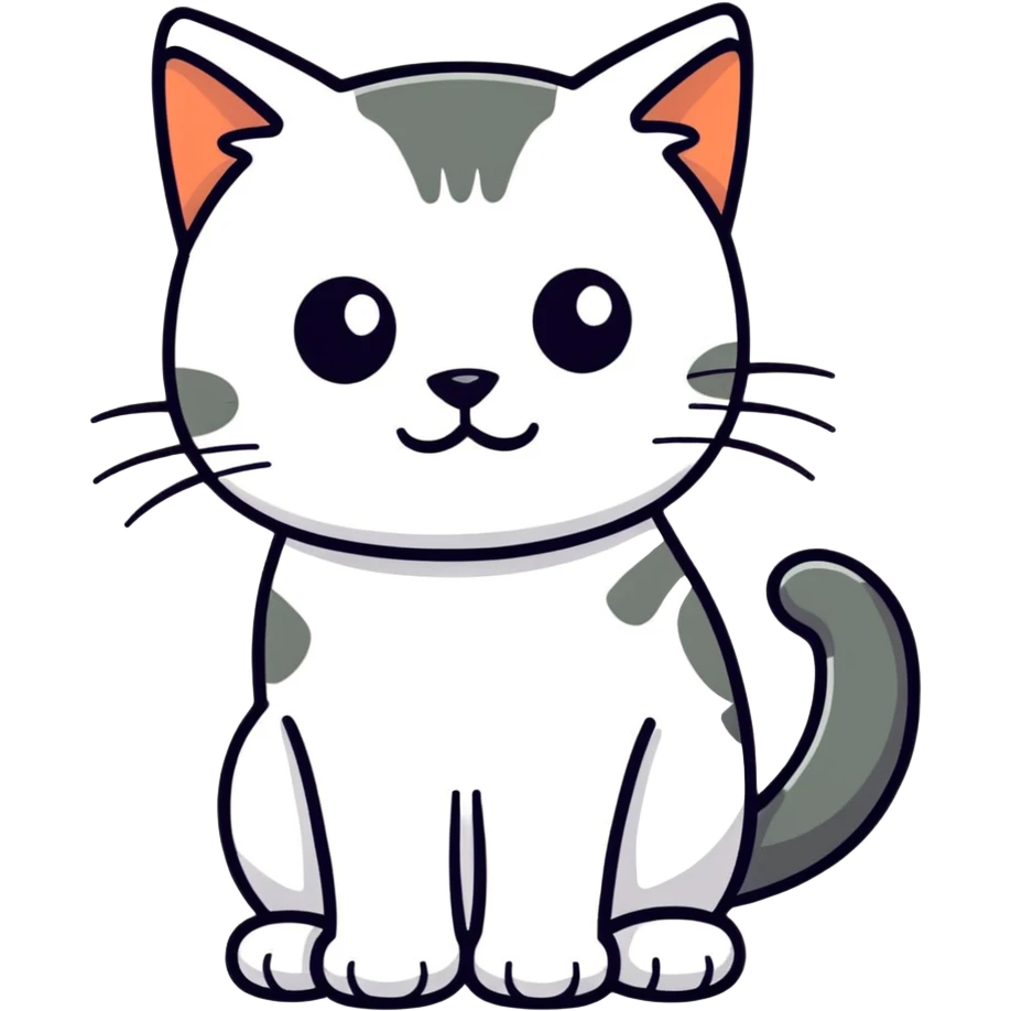 Mike face on cat emoji