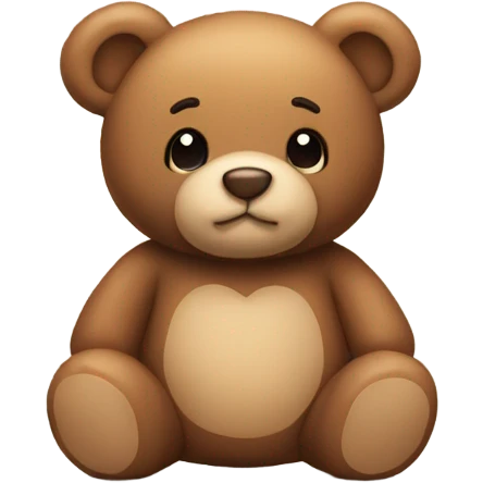 Teddy bear inlove emoji