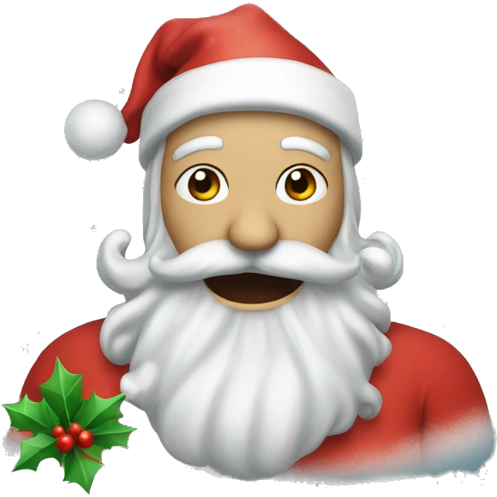 Christmas robbe emoji