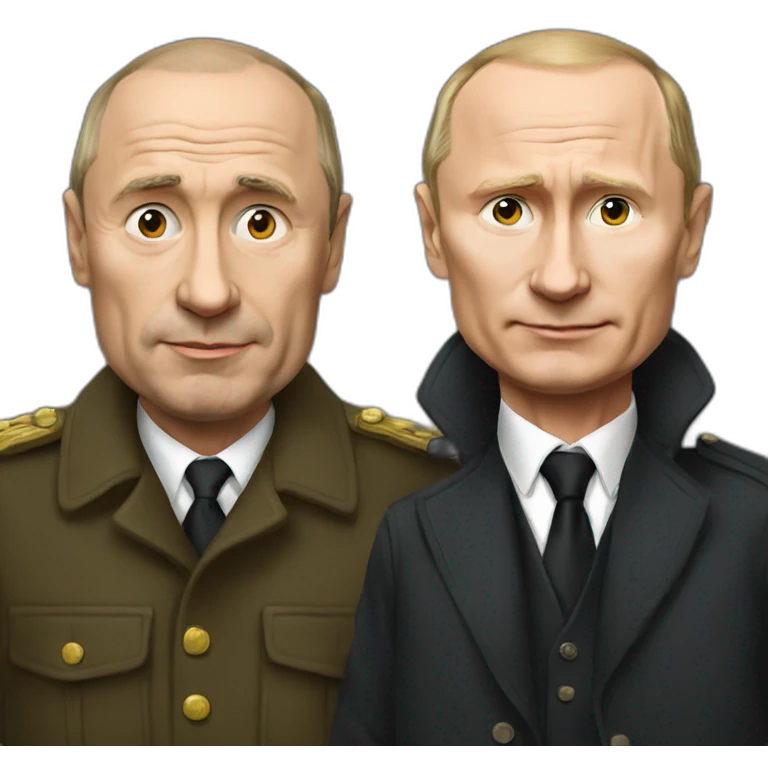 Tramp and Putin emoji