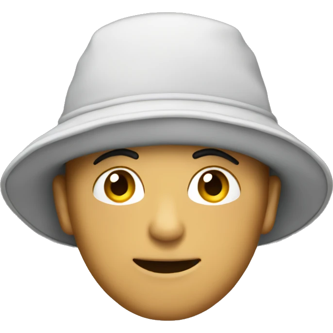 winter bucket hat no person emoji